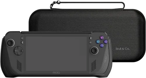 Vista 8 de Skull & Co. GripCase Bundle for ROG ALLY: Soft Protective Case with Textured Grips Full Protection and Stand, Shock-Absorption Non-Slip and