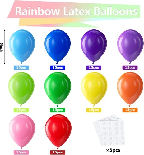 Vista 229 de Bezente Globos Naranjas de Látex para Fiestas - Paquete de 150 Globos de Helio Naranjas Mate Pequeños de 5 Pulgadas para Decoraciones de Fiestas