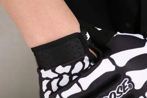 Vista 3 de Skeleton Cool - Guantes de motocicleta para motocicleta, dedos completos, todoterreno, deportes al aire libre para hombres y mujeres y montañismo