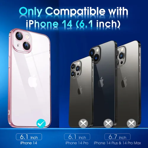 Vista 677 de Supdeal Funda cristalina transparente para iPhone 11, [No se amarillea] [Protección de la cámara] [Probado contra caídas de grado militar] Funda