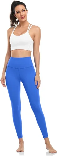 Vista 3 de HeyNuts EssentialPure&Plain 78 Leggings, High Waisted Compression Soft Pants Workout Athletic Yoga Pants 25