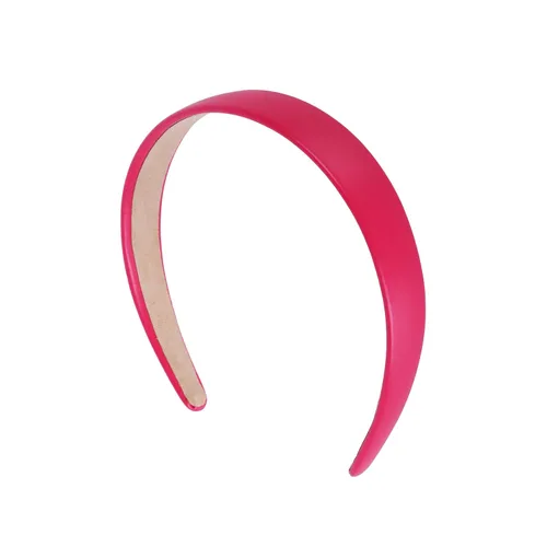 Vista 7 de Motique Accessories Diadema de cuero vegano de 1 pulgada para mujeres y niñas (negro)