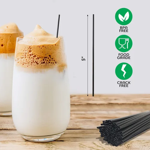 Vista 5 de Palitos agitadores de café, palitos agitadores de plástico desechables para bebidas, 1000 agitadores, úsalo como pajitas de café o mezcladores