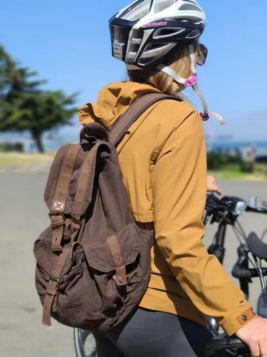 Vista 40 de Gootium 21101 - Mochila de lona gruesa de alta densidad