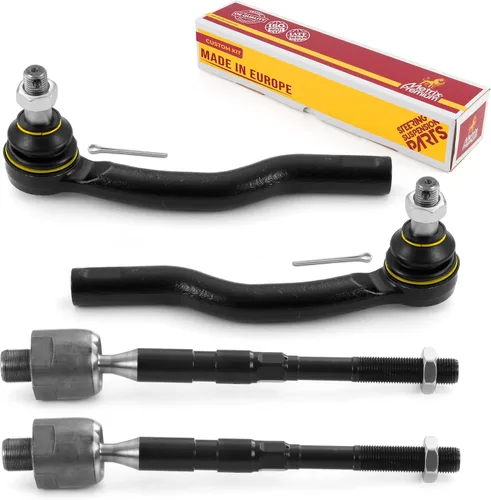 Vista 82 de Metrix Premium Chassis Parts - Kit de 4 piezas de extremos de barra de acoplamiento frontal exterior e interior compatible con Nissan Pathfinder