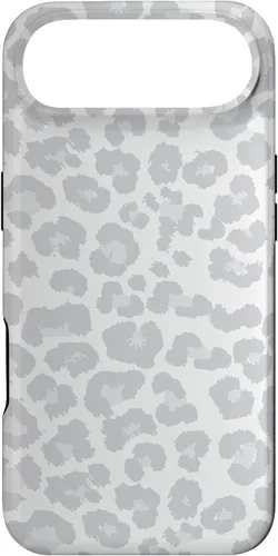 Vista 27 de Blanco Gris Guepardo Estampado De Leopardo Animal Skin Lindo Moda Caso Para iPhone 17