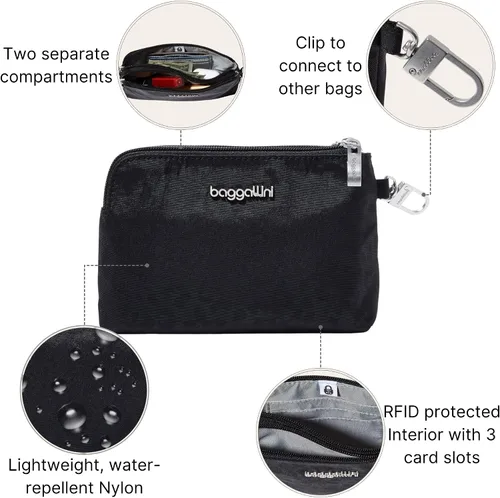 Vista 3 de Baggallini On the Go Daily RFID Pouch