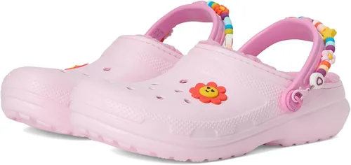 Vista 22 de Crocs Zuecos clásicos forrados para niños