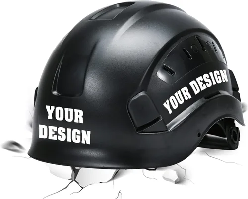 Vista 17 de Casco de seguridad con logotipo personalizable, protector para la cabeza, para trabajo al aire libre (naranja (nuevo estándar))