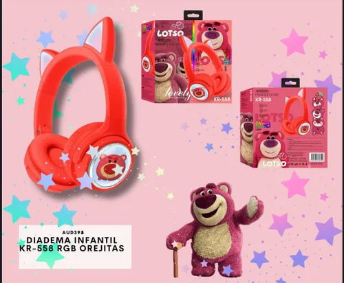 DIADEMA INFANTIL KR-558 RGB OREJITAS de Tu San Victorino