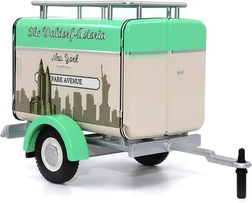 Vista 6 de Motor city classics Remolque Waldorf Astoria Escala 1:24 - Verde