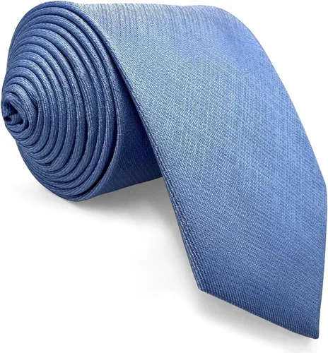 Vista 70 de S&W SHLAX&WING Conjunto de corbata de color sólido y pañuelo de bolsillo para hombre