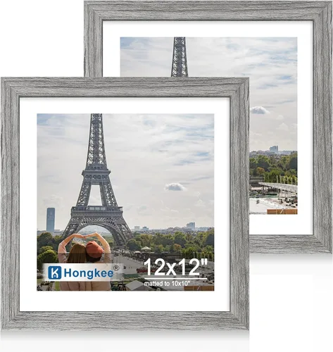 Vista 45 de Hongkee - Juego de 2 marcos de fotos, HK042515-MD5.5X8.5-BK(2PK)