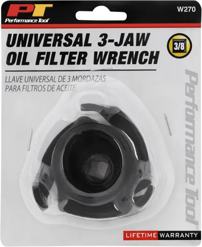 Vista 9 de Performance Tool W270 Llave de filtro universal de 3 mordazas de 2-1/2 pulgadas a 3-7/8 pulgadas