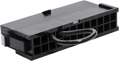 Vista 4 de 24-Pin ATX Fuente de alimentación puente puente herramienta PSU prueba arranque sin ser conectado a la placa base 2pcs