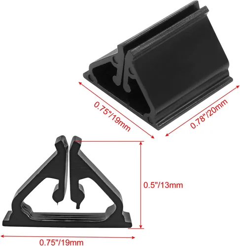 Vista 2 de Litoexpe Soporte negro para tarjetas de juego, 25 piezas, soporte acrílico para tarjetas, fiestas, juegos, fotos, notas, visualización de imágenes