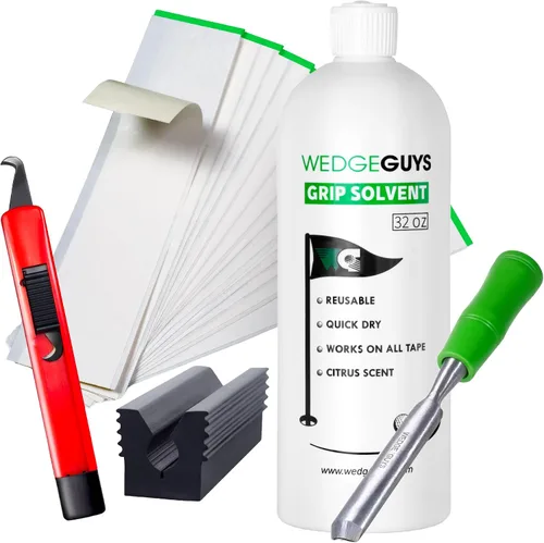 Vista 6 de Wedge Guys Solvente Profesional para Cinta de Agarre de Golf para Reemplazo de Agarre de Palos de Golf Solución de Solvente para Agarre de Golf