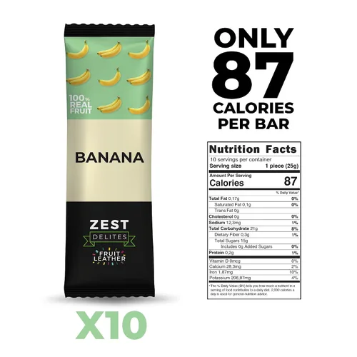 Vista 2 de Barras de fruta seca de Zest Delites, aperitivos de cuero de fruta, paquete de aperitivos saludables para adultos y niños, Lavashak, vegano, tiras