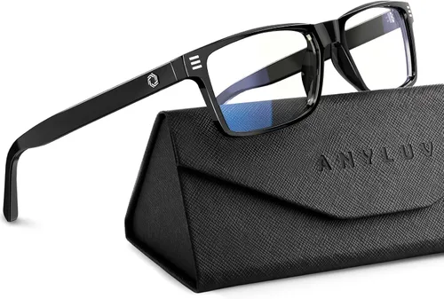 Vista 22 de ANYLUV Blue Light Glasses for Sleep, 99.9% Blue Green Light Blocking with Red Lens, Blue Light Glasses