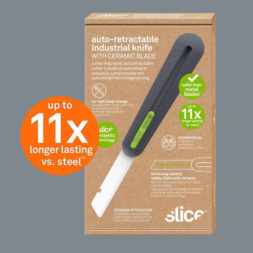 Vista 7 de Slice 10560 Herramienta de espuma aislante extra larga de 3 pulgadas, diseñada para corte de espuma, amigable con los dedos, hoja de cerámica, se