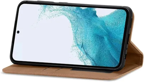 Vista 3 de Funda compatible con Xiaomi Poco X3 GT, tarjetero de piel sintética, compatible con Redmi Note 10 Pro (China) 5G con cierre magnético, soporte