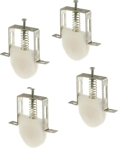 Vista 4 de Rodillo de puerta corrediza con rueda de nailon de 1 pulgada, compatible con puertas corredizas de mosquitera Columbia, rodillos de repuesto para un