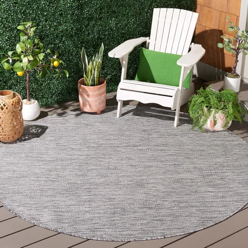 Vista 21 de SAFAVIEH Courtyard Collection CY8520 - Alfombra decorativa sólida para interiores y exteriores, impermeable, fácil limpieza, 2 x 3 pies 7 pulgadas