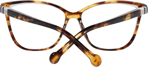 Vista 3 de Carolina Herrera Marcos para lentes de ojo de gato marrón para mujer VHE877V743Y54
