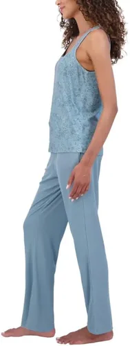 Vista 3 de Conjunto de salón de 3 piezas para mujer, color azul, XL, Azul