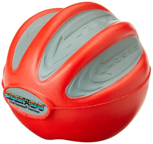 Vista 9 de CanDo 10-1995 Digi-squeeze Ejercitador para manos, Grande, M, Verde: Medio, 1