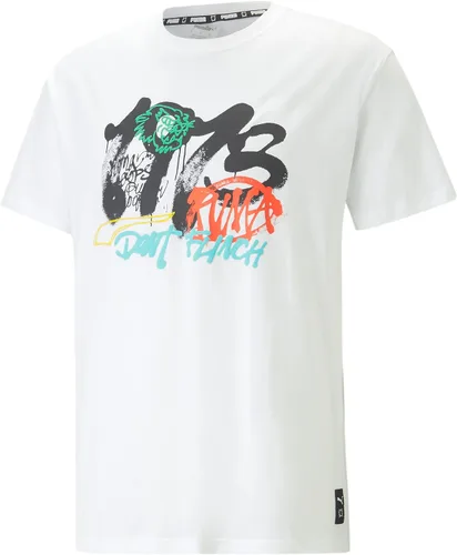 Vista 3 de PUMA Camiseta de baloncesto para hombre