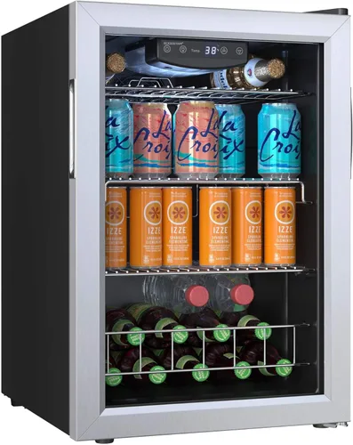 Vista 12 de EdgeStar BWC71 - Centro de bebidas Extreme Cool de 18 pulgadas de ancho con capacidad para 52 latas, acero inoxidable