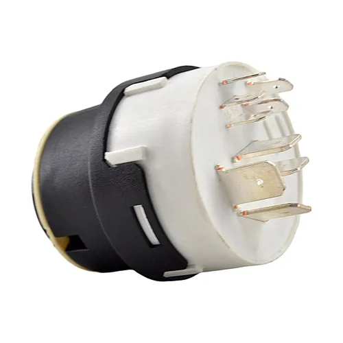 Vista 5 de BUYMACHINERYPARTS 701/80184 Interruptor de encendido compatible con retroexcavadora JCB 3CX 4CX 3 Pisition 9 Terminal con 2 llaves