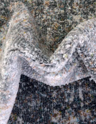 Vista 52 de Unique Loom Baracoa Collection - Alfombra de área La Cabana (2' 2" x 3' 1", gris humo/marrón)