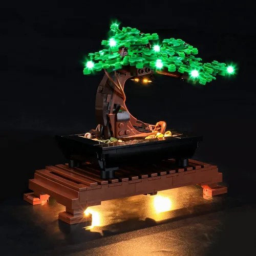 Vista 4 de LIGHTAILING Luz LED para modelo de bloques de construcción Bonsái Lego 10281 - No incluye el set