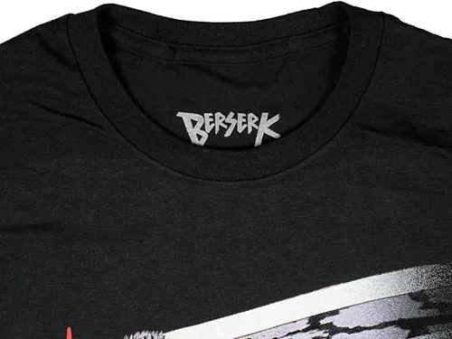 Vista 3 de Bioworld Berserk - Camiseta de manga de anime japonés para hombre, Negro