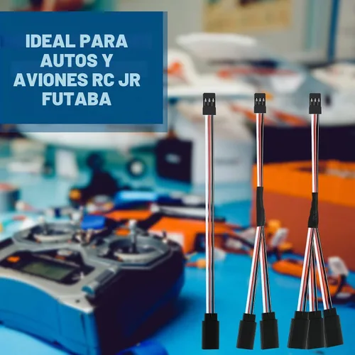 Vista 4 de Eccliy - Cable en Y de 15 piezas compatible con RC JR Futaba RC Car