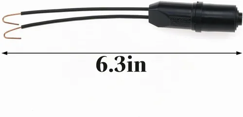Vista 2 de 2 unids al aire libre antena de TV al aire libre antena de TV a juego transformador balun VHF/UHF/FM 300 a 75 ohmios