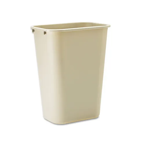 Vista 6 de Rubbermaid Commercial Products - Basurero de escritorio de resina plástica Azul