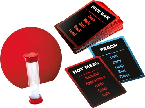 Vista 3 de Hasbro Gaming Taboo - Juego de mesa sin censura solo para adultos A partir de 17 años 4+ jugadores 20 minutos promedio Divertidos