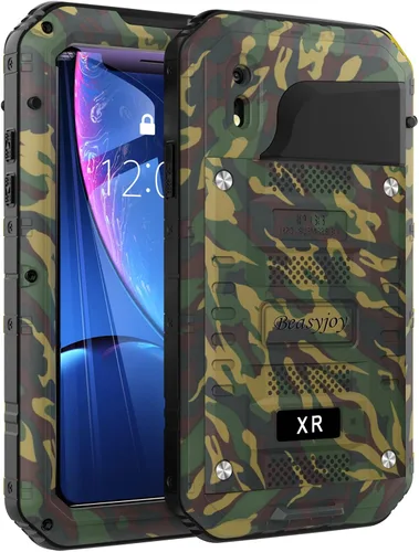 Vista 19 de Beasyjoy Funda para iPhone 12 - Impermeable, Grado Militar Resistente a Golpes con Protector de Pantalla Integrado, Protección Completa del Cuerpo