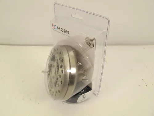Vista 4 de Moen Propel 5-Spray Cabezal de ducha fijo de 4.5 pulgadas en cromo