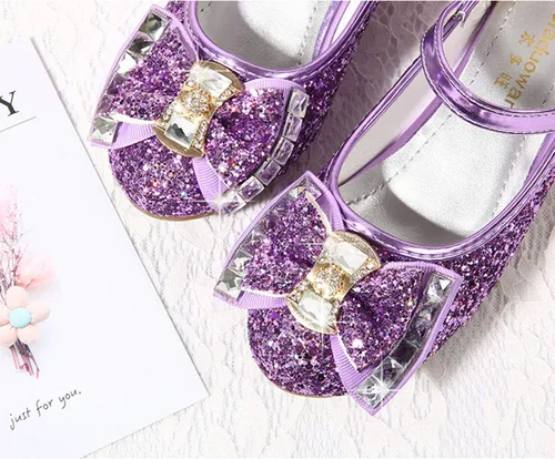 Vista 5 de Cadidi Dinos Zapatos de vestir para niñas, zapatos de fiesta de boda, zapatos de tacón Mary Jane Princesa (bebéniño pequeñoniño grande)
