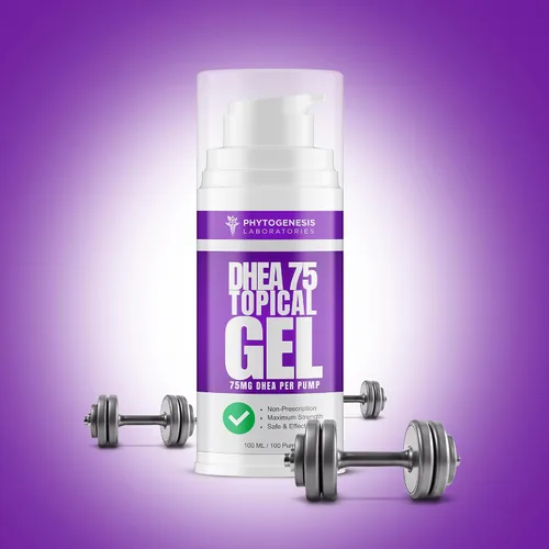 Vista 6 de DHEA 75 – 75mg DHEA por bomba – Promueve el envejecimiento saludable, estado de ánimo saludable, apoyo inmunológico, niveles equilibrados y salud