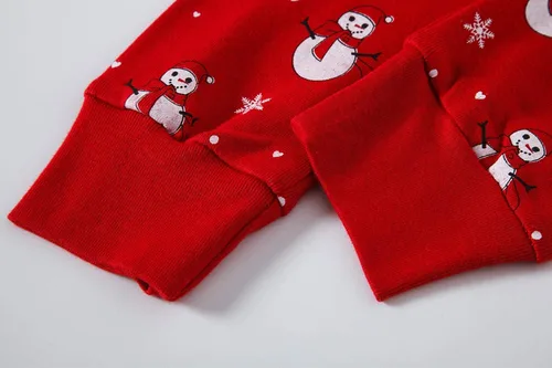 Vista 6 de Babyroom Pijama de algodón a juego de 4 piezas para niñas pequeñas y muñecas a juego