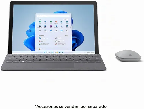 Vista 7 de Microsoft Surface Go 3 - Pantalla táctil de 10.5 pulgadas, Intel Core i3, 8 GB de memoria, SSD de 128 GB. Solo dispositivo, platino (último modelo)