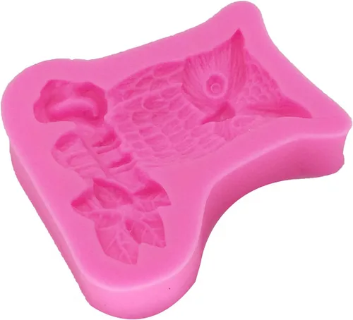 Vista 5 de Moldes de silicona reutilizables de grado alimenticio con forma de búho en 3D, antiadherente, decoración de pasteles de chocolate, galletas