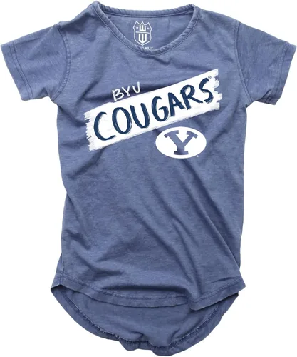 Vista 66 de Wes and Willy NCAA - Camiseta Burnout para niñas S/S