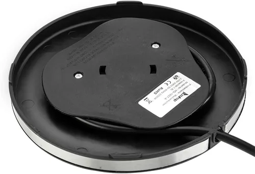 Vista 9 de Hervidor eléctrico de vidrio, 1.8L saludable 1200W hervidor de té de vidrio con material de grado alimenticio, apagado automático y protección