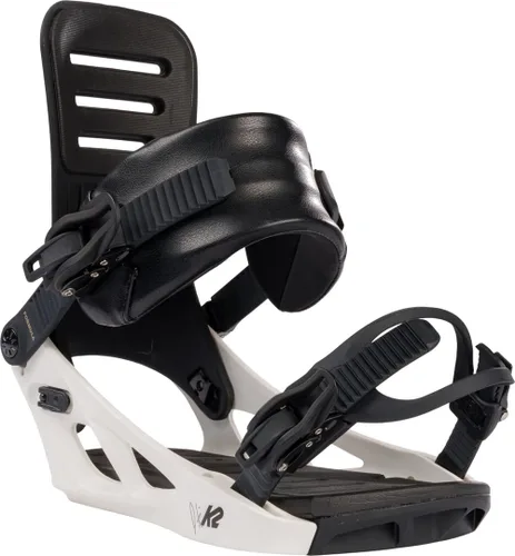 Vista 10 de K2 Formula - Fijaciones de snowboard para hombre, flexible sensible, soporte estable, control fiable, para todo tipo de montaña, estilo libre Negro